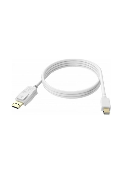 Mini display port to display port kablo 1.8m beyaz