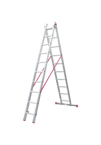 Beykon A Tipi 2x3 Toplam 6 Metre Endüstriyel Sürgülü Merdiven