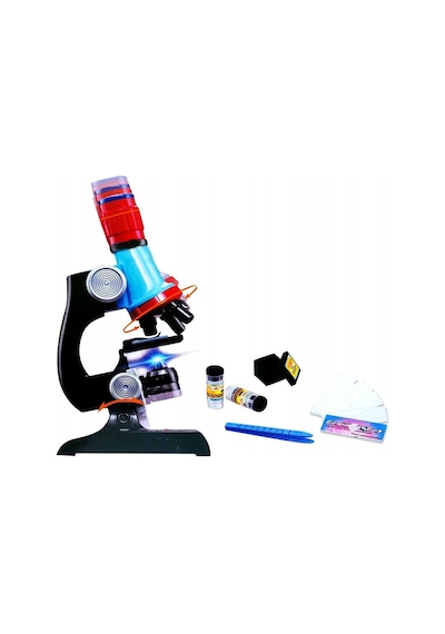 Tsm-01 Mikroskop Led Işıklı 6-12 Yaş Çocuklar İçin Eğitici Bilim Mikroskobu Seti