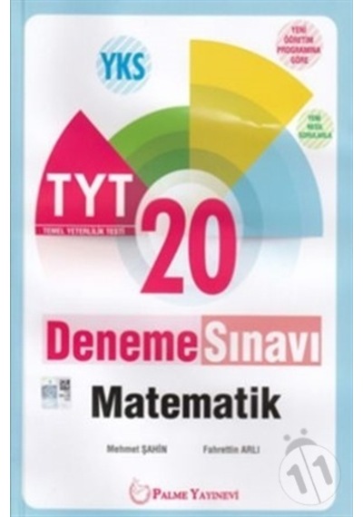 Palme Yks Tyt Matematik 20 Deneme  Sınavı