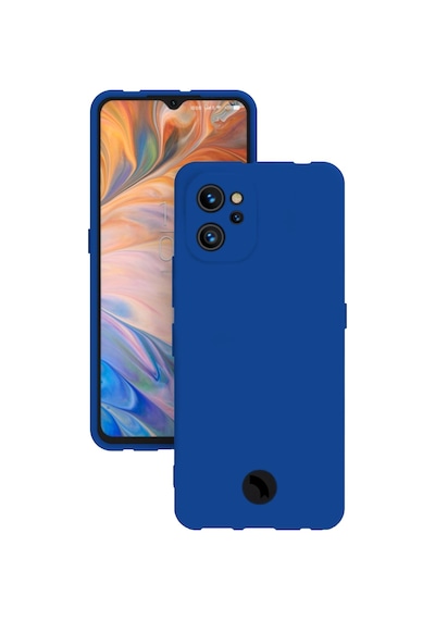 Reeder S19 Max Pro Kılıf Kamera Korumalı Silikon Rubber Arka Kapak Mavi