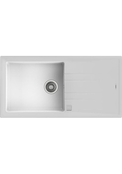 Teka Stone 60 L-Tg Beyaz Granit Eviye