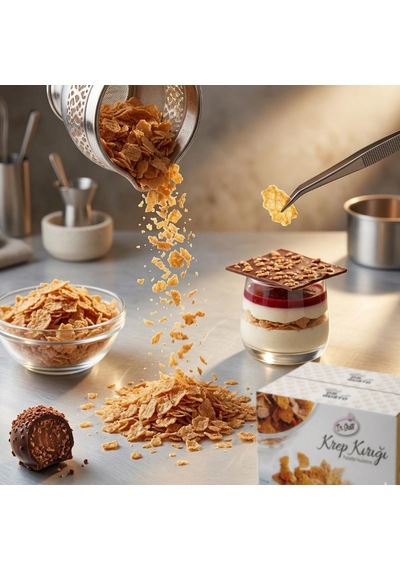 Krep Kırığı Antep Fıstıklı 1 Kg Pastacılık Ve Tatlı Süsleme Ürünü