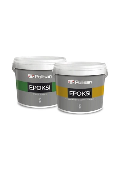 Polisan Epoksi Macun Ve Sertleştirici Takım 8 Kg 4 Kg A+4 Kg B