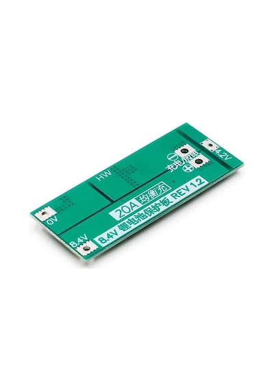2S 20A Lityum Batarya BMS Koruma Kartı Balans Versiyon Pil Li-ion 18650 8.4V