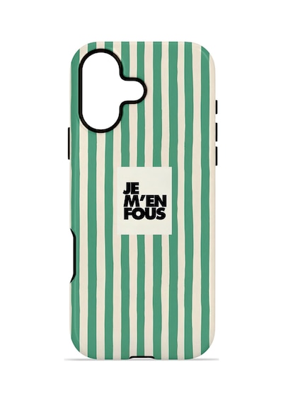 Apple iPhone Uyumlu 17 Vorian Çift Katmanlı Magsafe Kılıf Je M En Fous Green