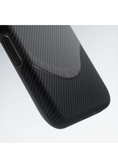 Apple Uyumlu iPhone 17 Pro Max Kılıf M-safeli 1500d Aramid Fiber Pitaka Military-grade Classic Serisi Siyah-gri Siyah - Gri