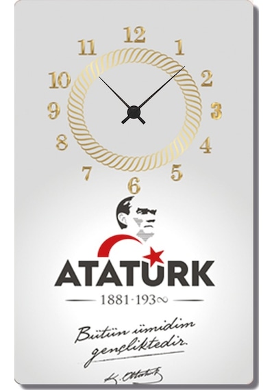Decorıta Cam Saat | 1881 - 1938 Çok Renkli