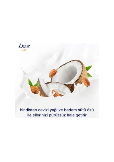 Dove Hindistan Cevizi Yağı Ve Badem Sütü Özü Sıvı Sabun 450ml X PKT.DOVE.028 Diğer