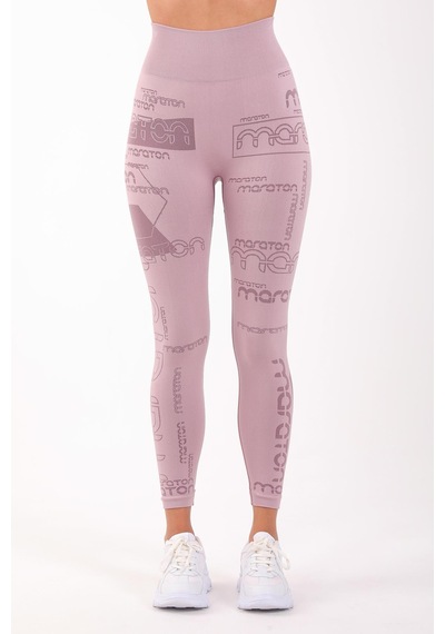 Maraton Active Slimfit Kadın Koşu Lila Tayt 812092-lila