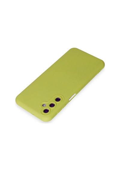 Samsung Galaxy M14 5g Kılıf Nano İçi Kadife Silikon - Sarı