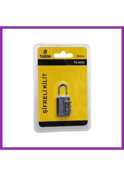 Bezos Şifreli Asma Kilit 25 Mm Bty