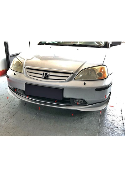 Civic Vtec 1 S2000 Ön Tampon Eki - Plastik - Boyasız