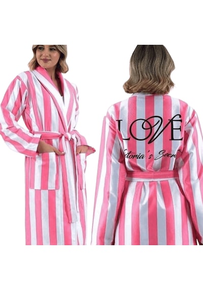 Yeni Sezon Bambu Bornoz Takım Pudra Pembe