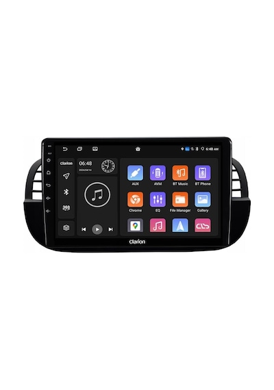 Fiat 500 Android Multimedya Sistemi 4-64 For-x 2008-2015 Ön Kayıt Kamera Hediyeli 9"