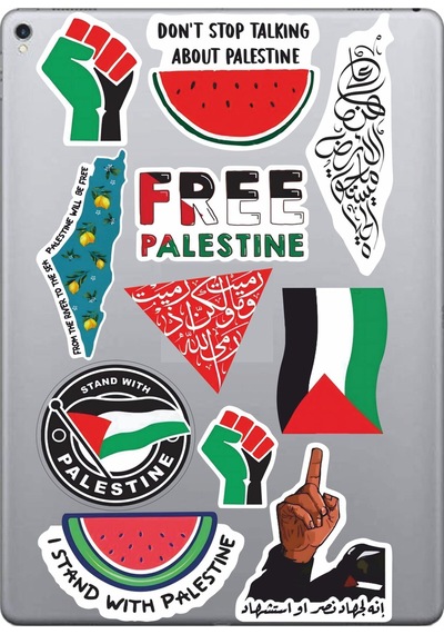 Filistin Sticker Seti Laptop Ajanda Pc Tablet Telefon Defter Etiket Bullet Journal Diğer