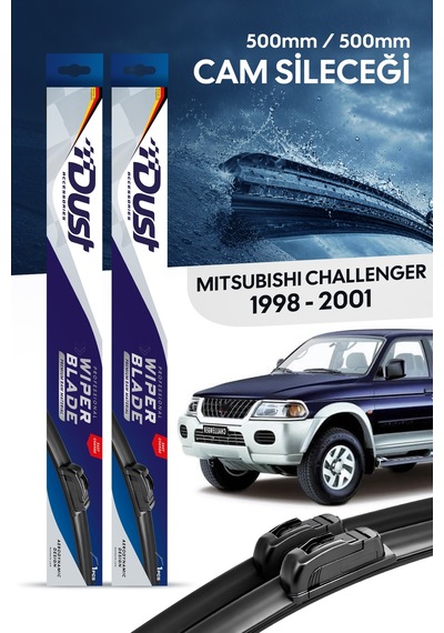 Mitsubishi Challenger Silecek Takımı 1998-2001 Uyumlu 500mm/500mm