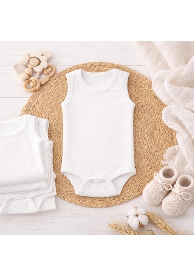 Ayağıma Getir 3'lü Bebek Atlet Body Zıbın Çıtçıtlı 100% Pamuk Çok Renkli