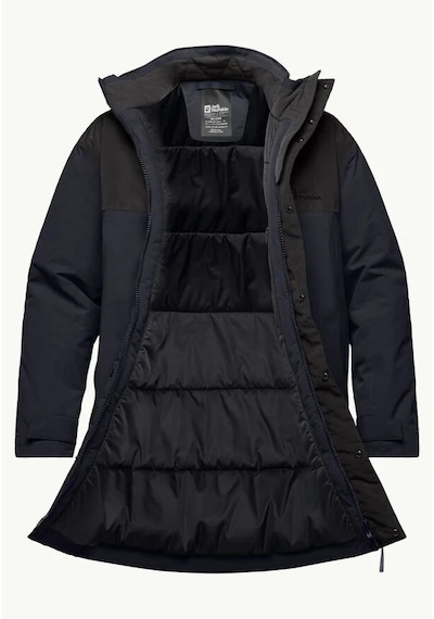 Jack Wolfskin Gletschersee Parka M Erkek Siyah Siyah