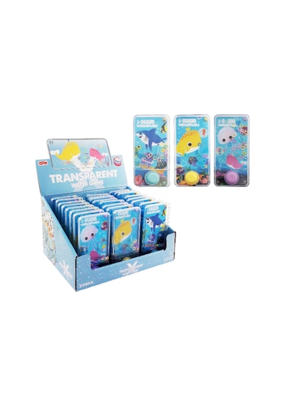 Okyanus Temalı Suda Halka Geçirme Oyunu - Transparent Water Game Balina