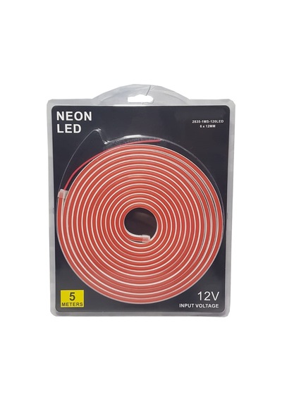 Yeni Nesil Tabela Led 12 Volt 6X12Mm Esnek Neon Led 5 M N11.9767
