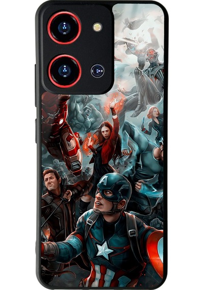 Reeder S19 Max Pro S Zoom Avengers Ultron Tasarımlı Glossy Telefon Kılıfı Çok Renkli