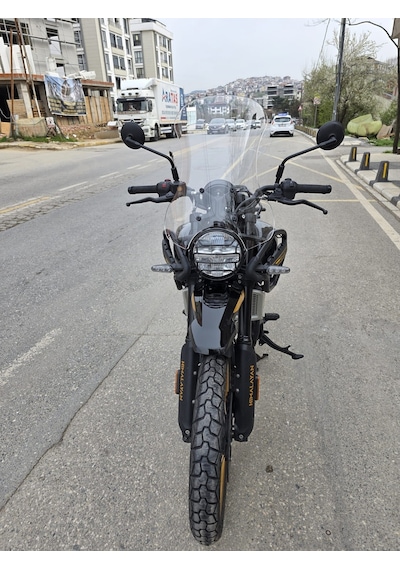Motocam Royal Enfield Himalayan 450 Ön Cam 2023-2026 Model 49cm Şeffaf Renkli 4mm