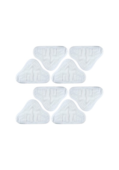 Tr H2o H20 Buharlı Paspas X5 İle Uyumlu 8'li Paket Yedek Pedler - Yıkanabilir Ve Yeniden Kullanılabilir Mikrofiber Bu Genel