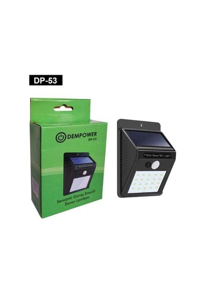 Hareket Sensörlü Güneş Enerjili Led Lamba 1 Adet Diğer
