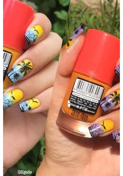Daylight Nail Polish Oje California 1 Paket 1 X 250 G
