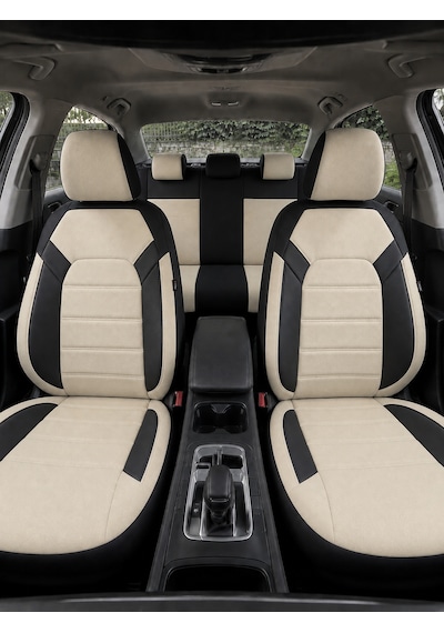 Ford Focus 2005-2020 Uyumlu Premium Tay Tüyü Oto Koltuk Kılıfı Airbag Uyumlu 2+1 Fermuarlı Kolçak Uyumlu 14170470