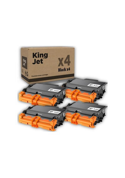 Kingjet Brother Uyumlu Tn-3437 Standart Kapasiteli 4'lü Paket Uyumlu  Toner Dcp-l6600dw