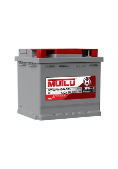L1.50.042.a - Sfb Seri 3 Avrupa Dın Tipi Starter Akü 207 175 190 Mm 50ah 420 A En 450 A Sae - Mutlu Akü