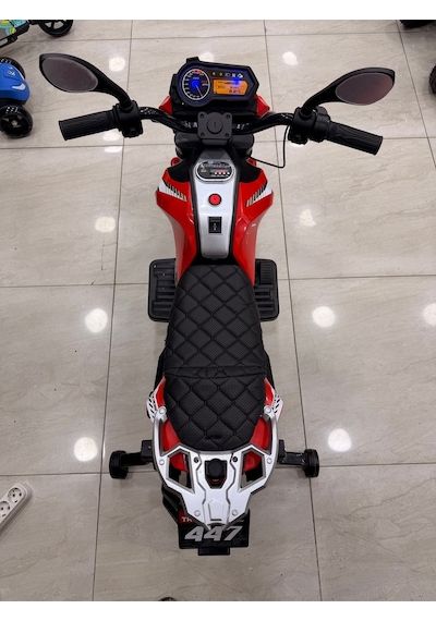 Akülü Motor 3-8 Yaş Kırmızı