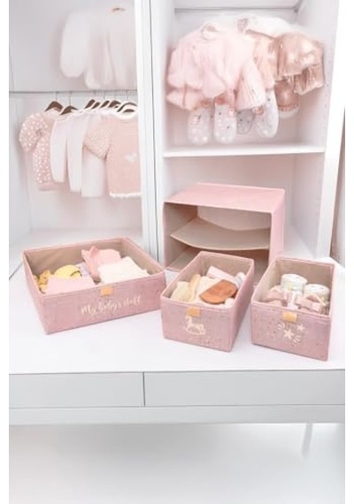 Baby 3 Bölmeli Katlanabilir Çekmece - Bebek Odası Organizeri Diğer