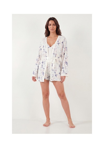 Lela Bayan Pijama Takımı 6578001 Ekru