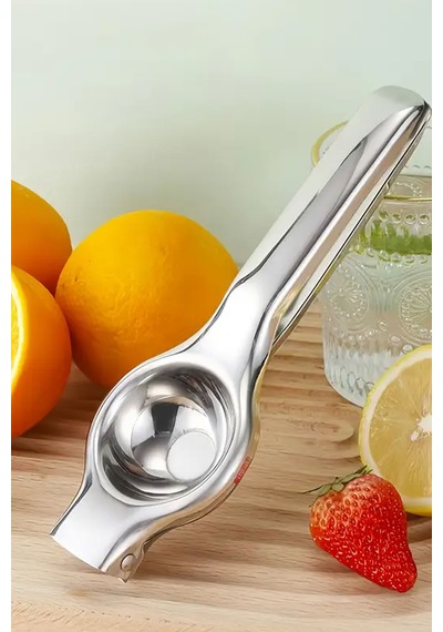 Paslanmaz Çelik Limon Sıkacağı Pratik Kolay Sıkılabilir Limon Mandalina Sıkacağı Paslanmaz Paslanmaz Diğer
