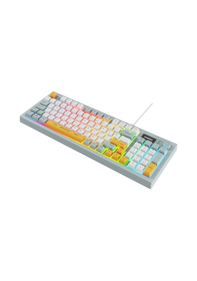 Appa Everest Kb-79 Sılent Pro Mavi/beyaz/sarı Sessiz Rgb Q Membrane Oyuncu Klavyesi