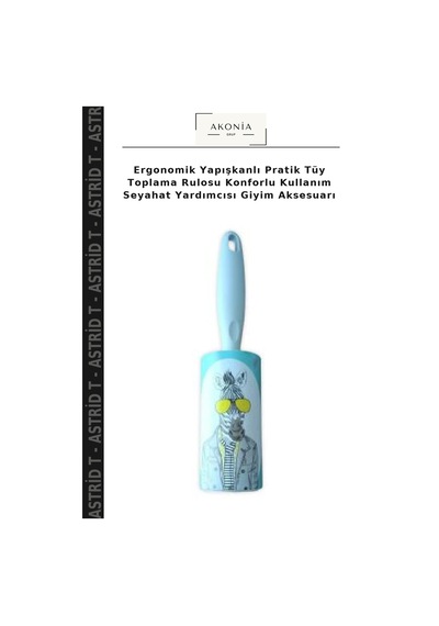 Ergonomik Yapışkanlı Pratik Tüy Toplama Rulosu Konforlu Kullanım Seyahat Yardımcısı Giyim Aksesuarı