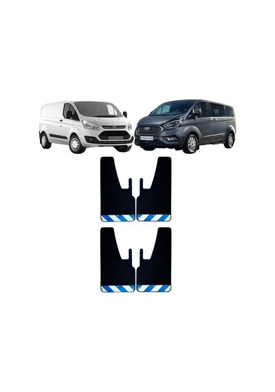 Ford Transit Tourneo Custom Mavi-beyaz Fosforlu 4'lü Paçalık Çamurluk Tozluk Frd0fx02803