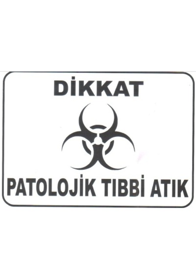 Patolojik Atık Etiketi