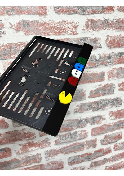 Pacman Pleksi Motor Plakalığı