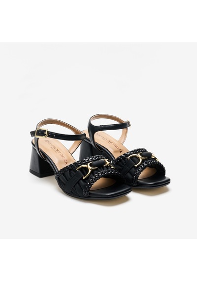 Nero Black Sandalet Kadın 5e5960ds Donna Serena T. 5960ds siyah