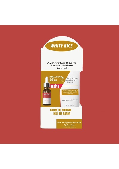 Aydınlatıcı & Leke Karşıtı Bakım Kremi Bakım Ve Koruma İkisi Bir Arada Özel Paket