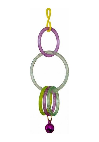 Exovit Olimpik Kuş Oyuncak Halka 5 x 14 Cm 5 Li