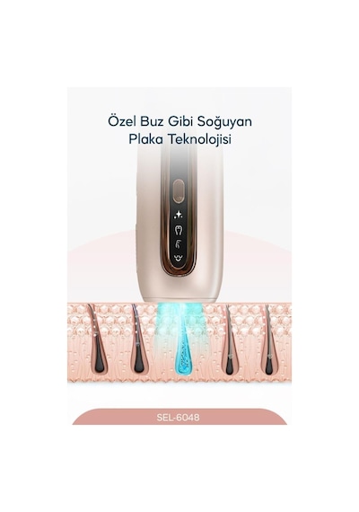 Sinbo SEL-6048 IPL Lazer Epilasyon Cihazı