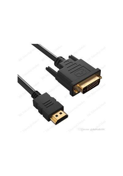Dvi 24+1 To Hdmi Çift Yönlü Dvi To Hdmi Görüntü Kablosu-1.8Metre