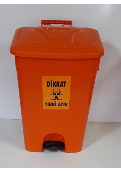 Atık Kovası 85 Lt Pedallı Tekerlekli