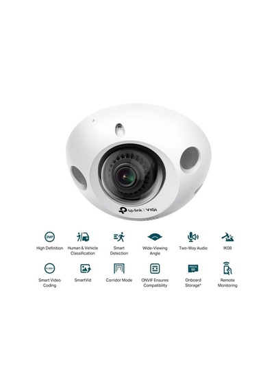 Tplink-vigi Tp-lınk C230ı Mını 3mp 2.8mm Lens 30 Metre Ir Led İnsan/araç Algılama Dahili Mikrof Tplink-vigi Tp-lınk C230ı Mını 3mp 2.8mm Lens 30 Metre Ir Led İnsan/araç Algılama Dahili Mikrof