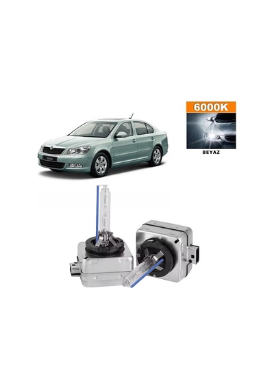 Skoda Octavia Iı 2004-2008 D1s / D1r 6000k Beyaz Hıd Xenon Ampul 2 Adet
